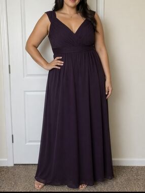 SORELLA VITA Women's Deep‎ Purple Gown Size XL